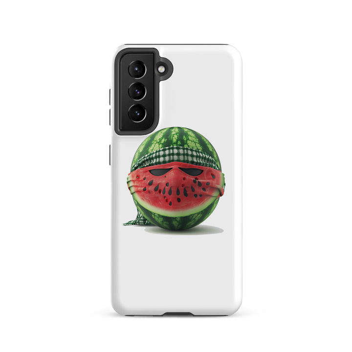 Tough case for Samsung® - Palestine Watermelon Fighter, Samsung Matte Samsung Galaxy S21