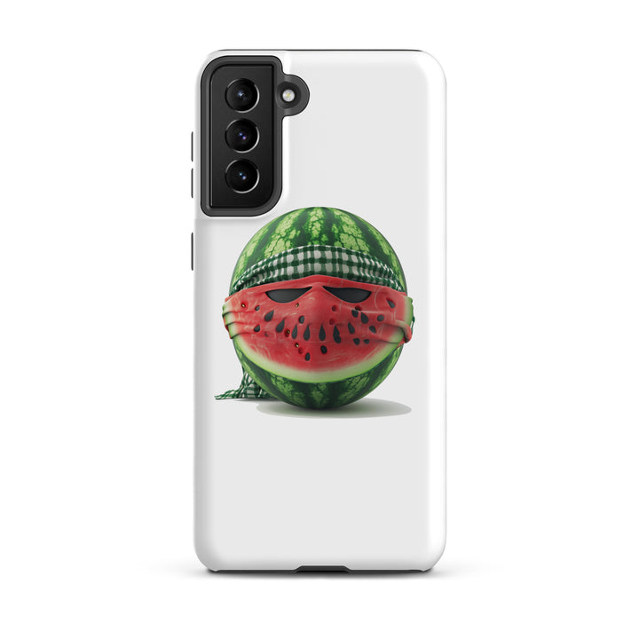 Tough case for Samsung® - Palestine Watermelon Fighter, Samsung Matte Samsung Galaxy S21 Plus