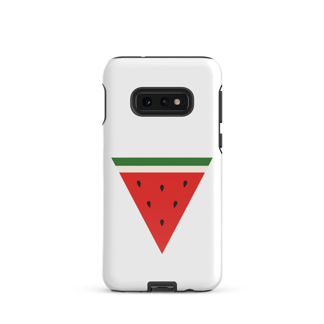 Tough case for Samsung® - Triangle Watermelon, Samsung Glossy Samsung Galaxy S10e