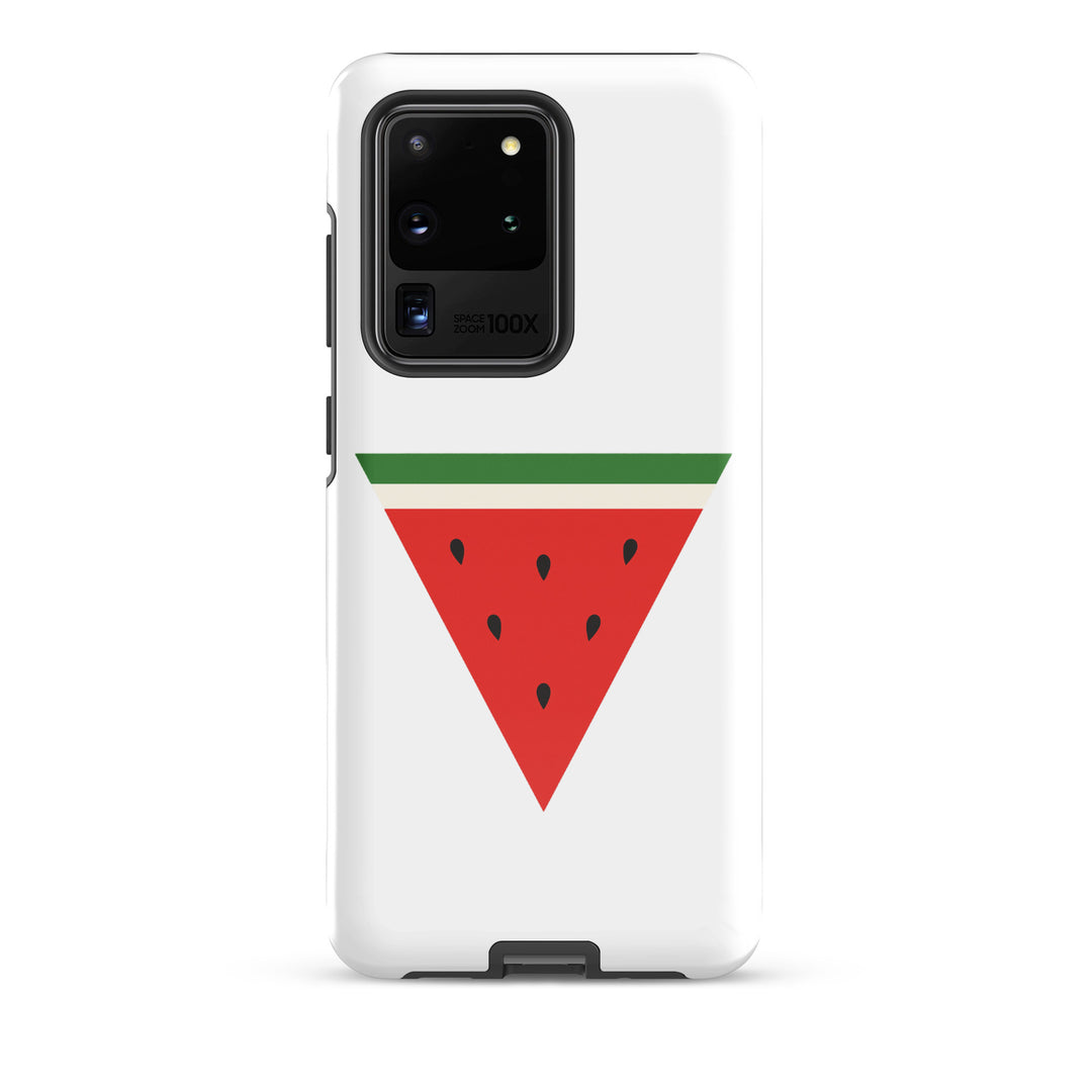 Tough case for Samsung® - Triangle Watermelon, Samsung Glossy Samsung Galaxy S20 Ultra