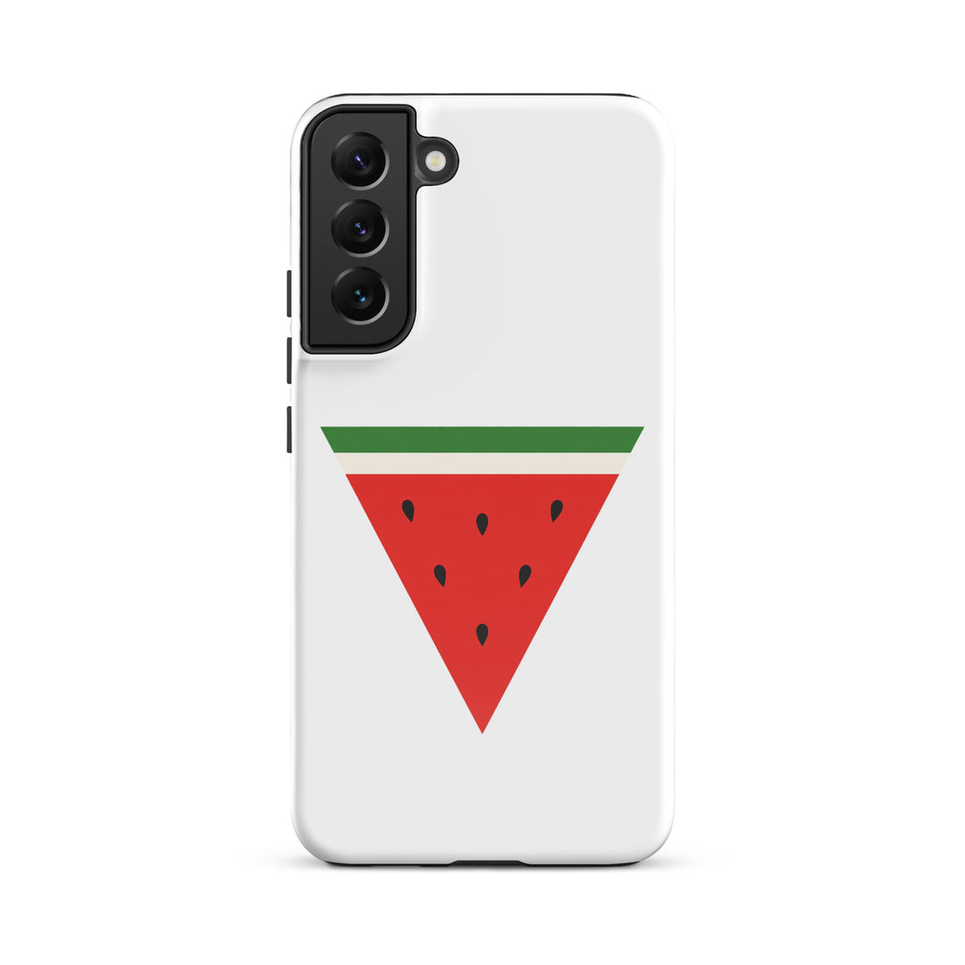 Tough case for Samsung® - Triangle Watermelon, Samsung Glossy Samsung Galaxy S22 Plus