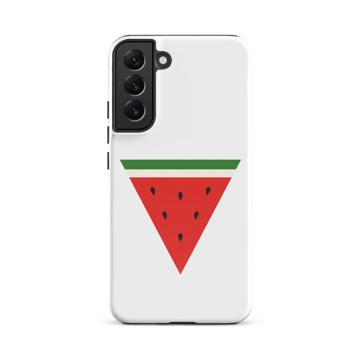 Tough case for Samsung® - Triangle Watermelon, Samsung Glossy Samsung Galaxy S22 Plus