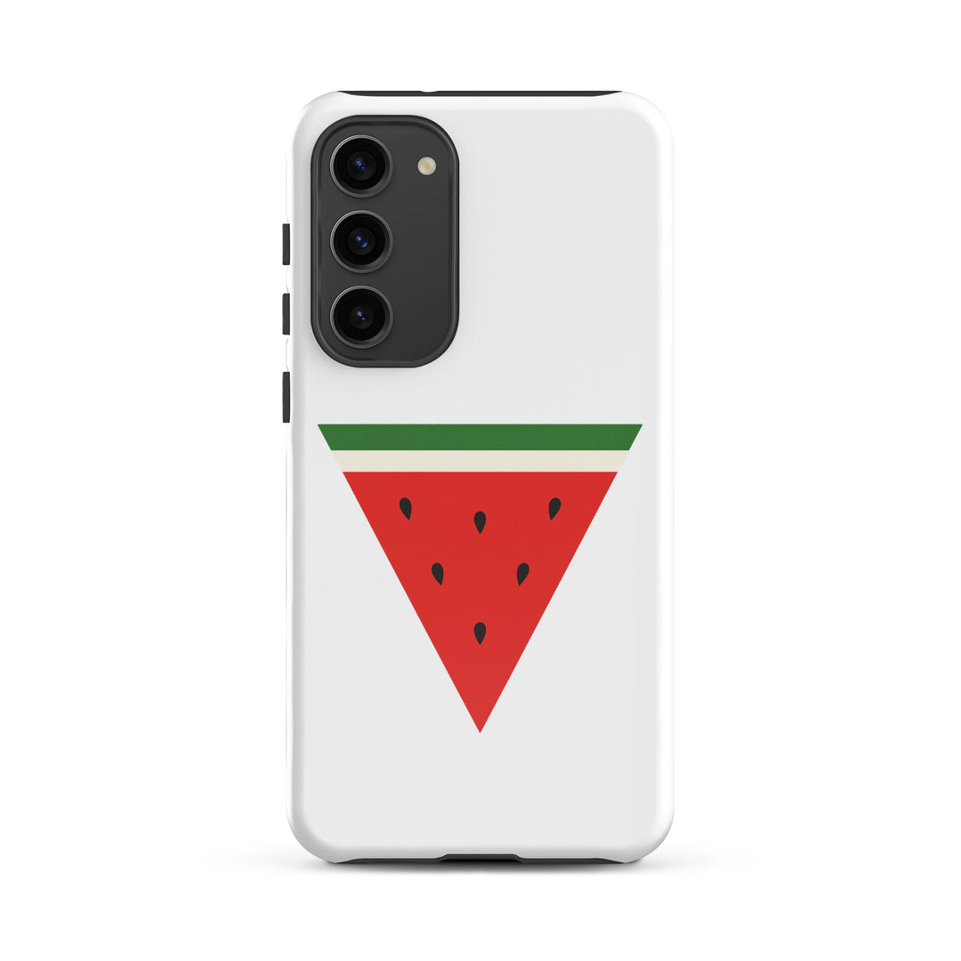Tough case for Samsung® - Triangle Watermelon, Samsung Glossy Samsung Galaxy S23 Plus