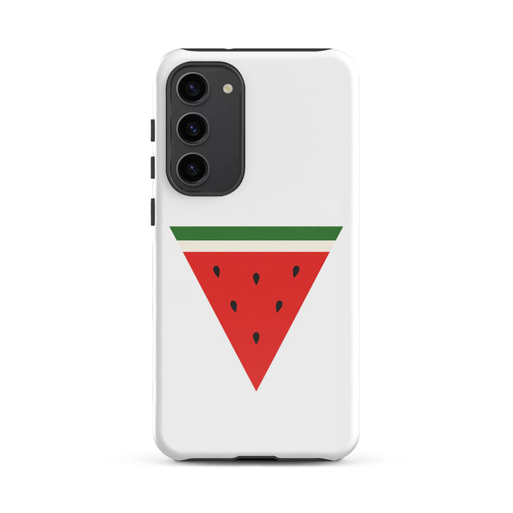 Tough case for Samsung® - Triangle Watermelon, Samsung Glossy Samsung Galaxy S23 Plus