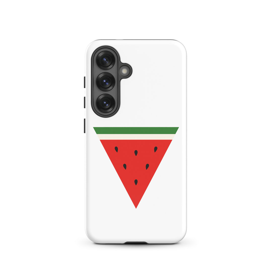 Tough case for Samsung® - Triangle Watermelon, Samsung Glossy Samsung Galaxy S25