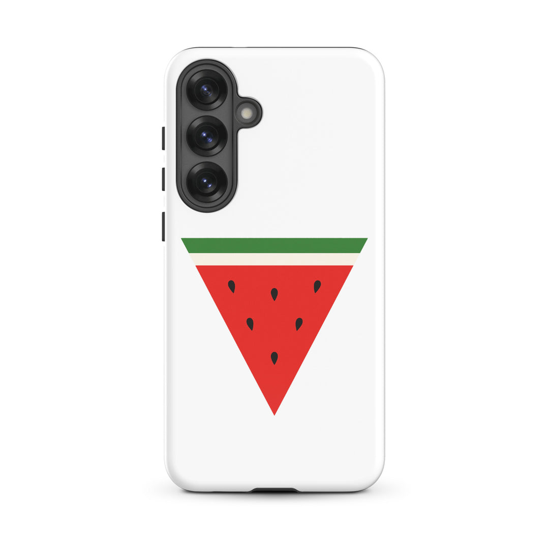 Tough case for Samsung® - Triangle Watermelon, Samsung Glossy Samsung Galaxy S25 Plus