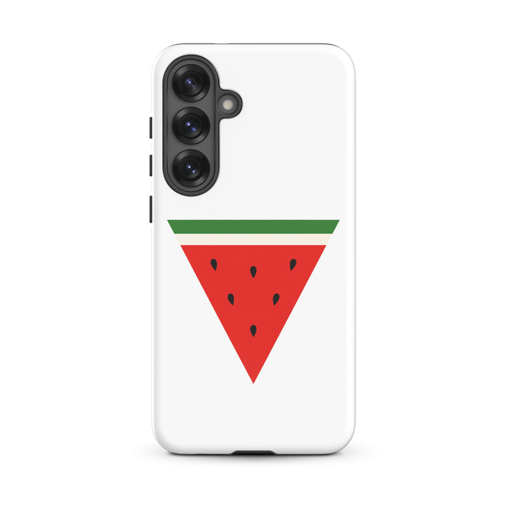 Tough case for Samsung® - Triangle Watermelon, Samsung Glossy Samsung Galaxy S25 Plus
