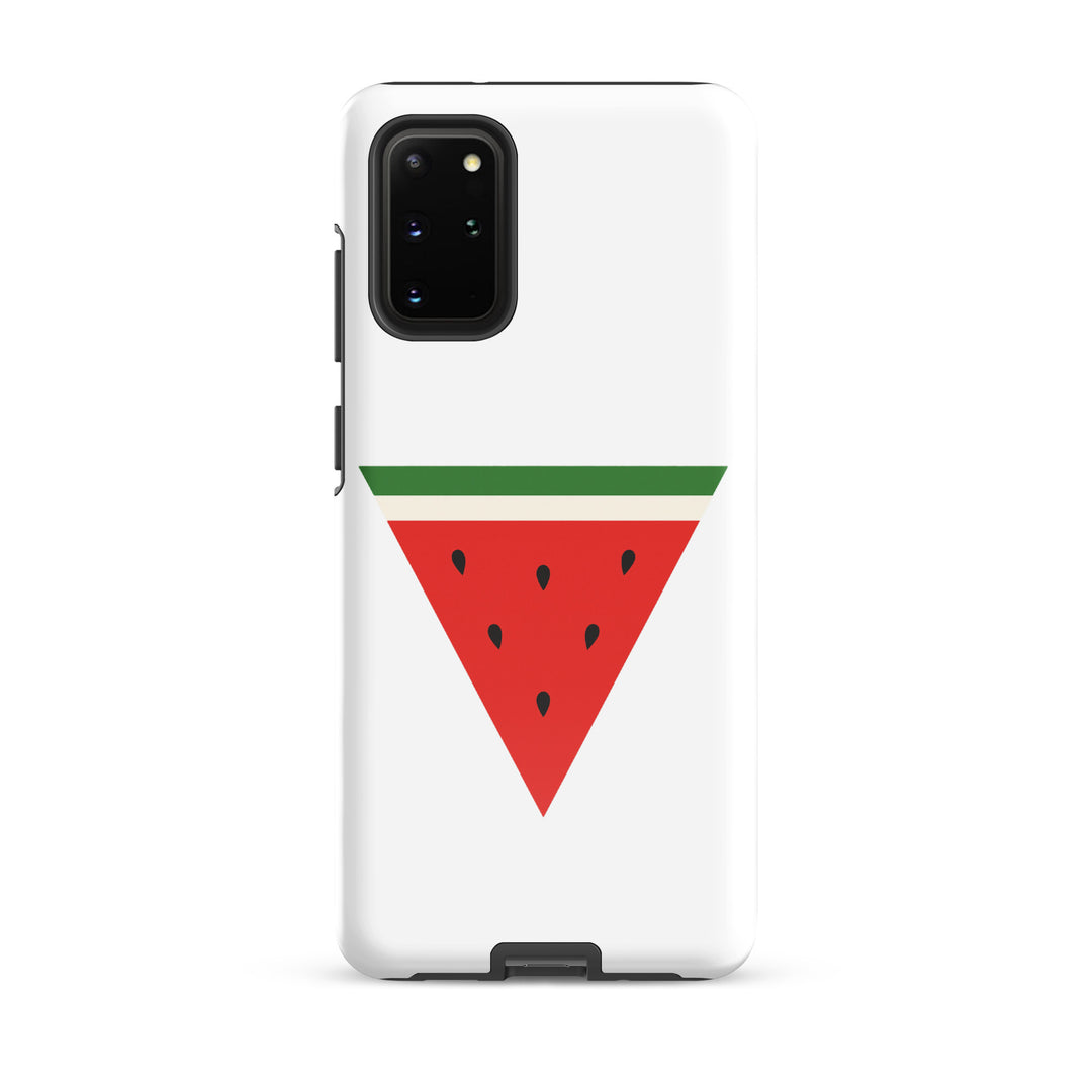 Tough case for Samsung® - Triangle Watermelon, Samsung Glossy Samsung Galaxy S20 Plus