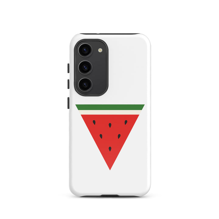 Tough case for Samsung® - Triangle Watermelon, Samsung Glossy Samsung Galaxy S23