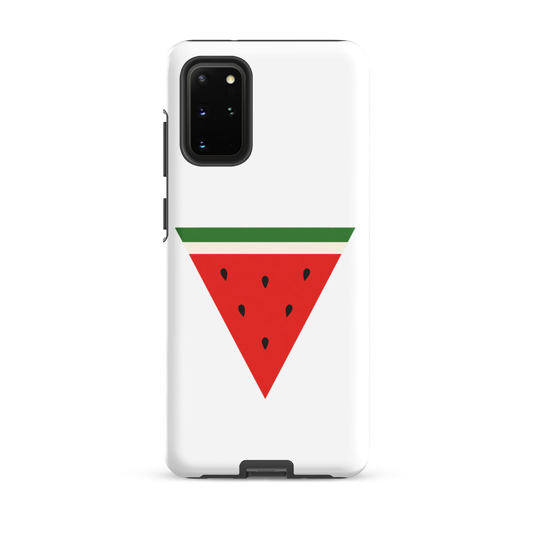 Tough case for Samsung® - Triangle Watermelon, Samsung Matte Samsung Galaxy S20 Plus