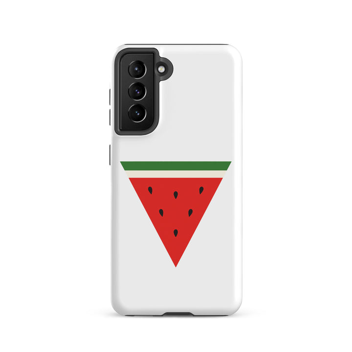 Tough case for Samsung® - Triangle Watermelon, Samsung Matte Samsung Galaxy S21