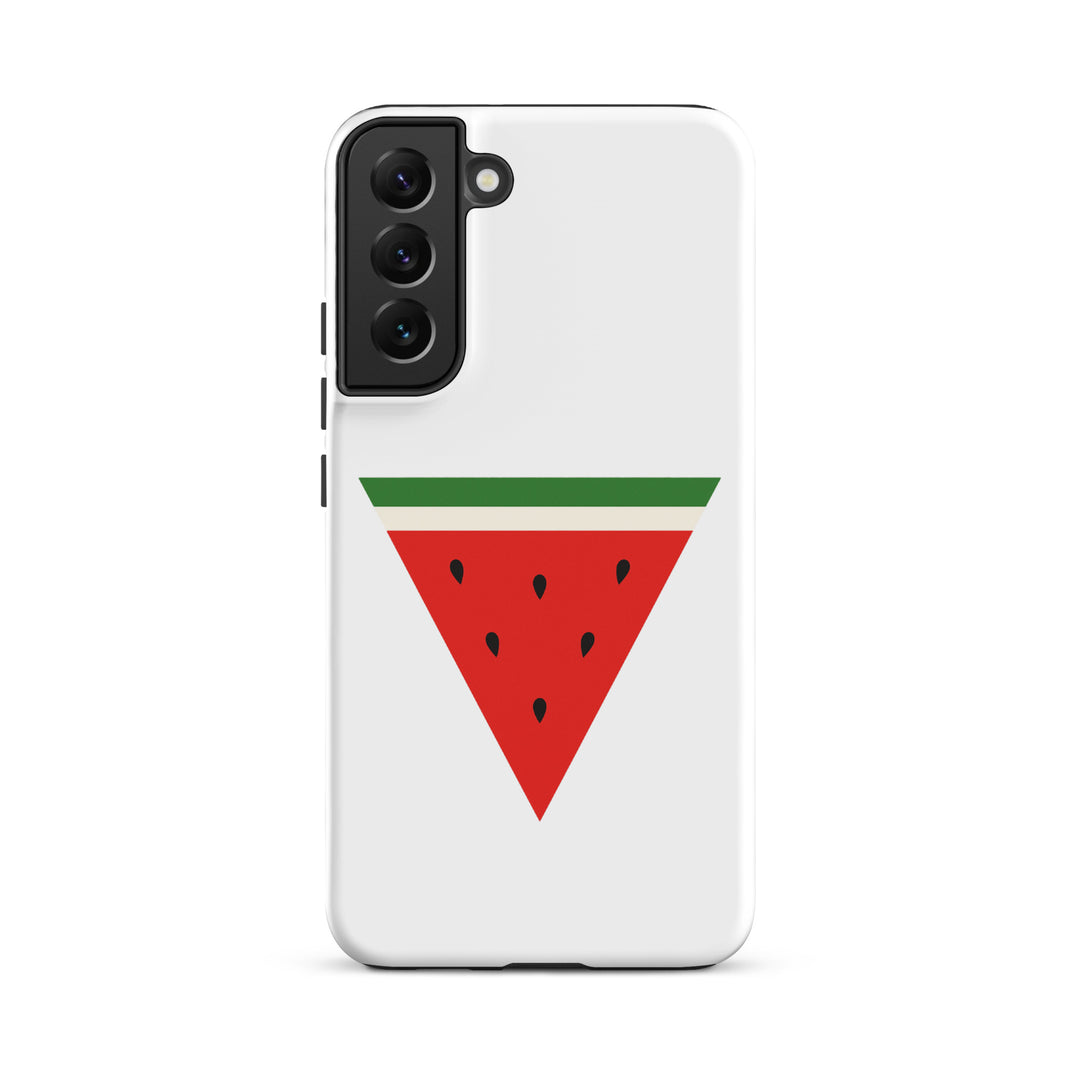 Tough case for Samsung® - Triangle Watermelon, Samsung Matte Samsung Galaxy S22 Plus