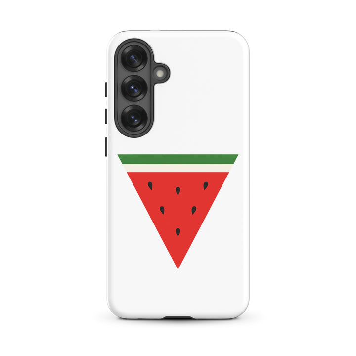 Tough case for Samsung® - Triangle Watermelon, Samsung Matte Samsung Galaxy S25 Plus