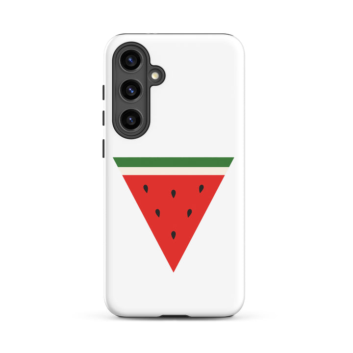 Tough case for Samsung® - Triangle Watermelon, Samsung Matte Samsung Galaxy S24 Plus