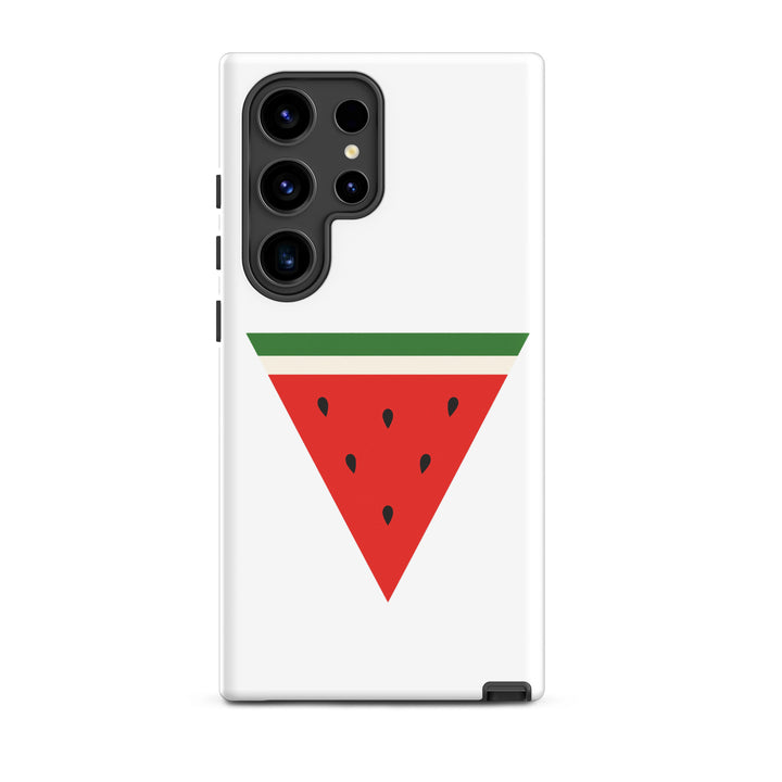 Tough case for Samsung® - Triangle Watermelon, Samsung Matte Samsung Galaxy S24 Ultra