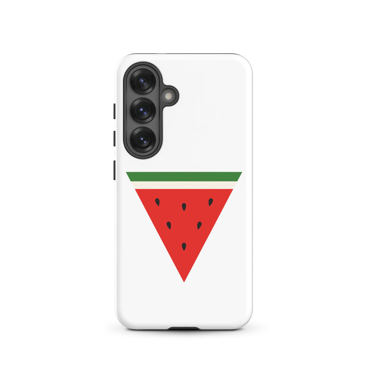Tough case for Samsung® - Triangle Watermelon, Samsung Matte Samsung Galaxy S25