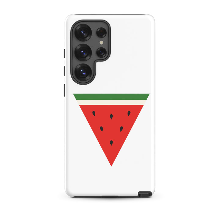 Tough case for Samsung® - Triangle Watermelon, Samsung Matte Samsung Galaxy S25 Ultra