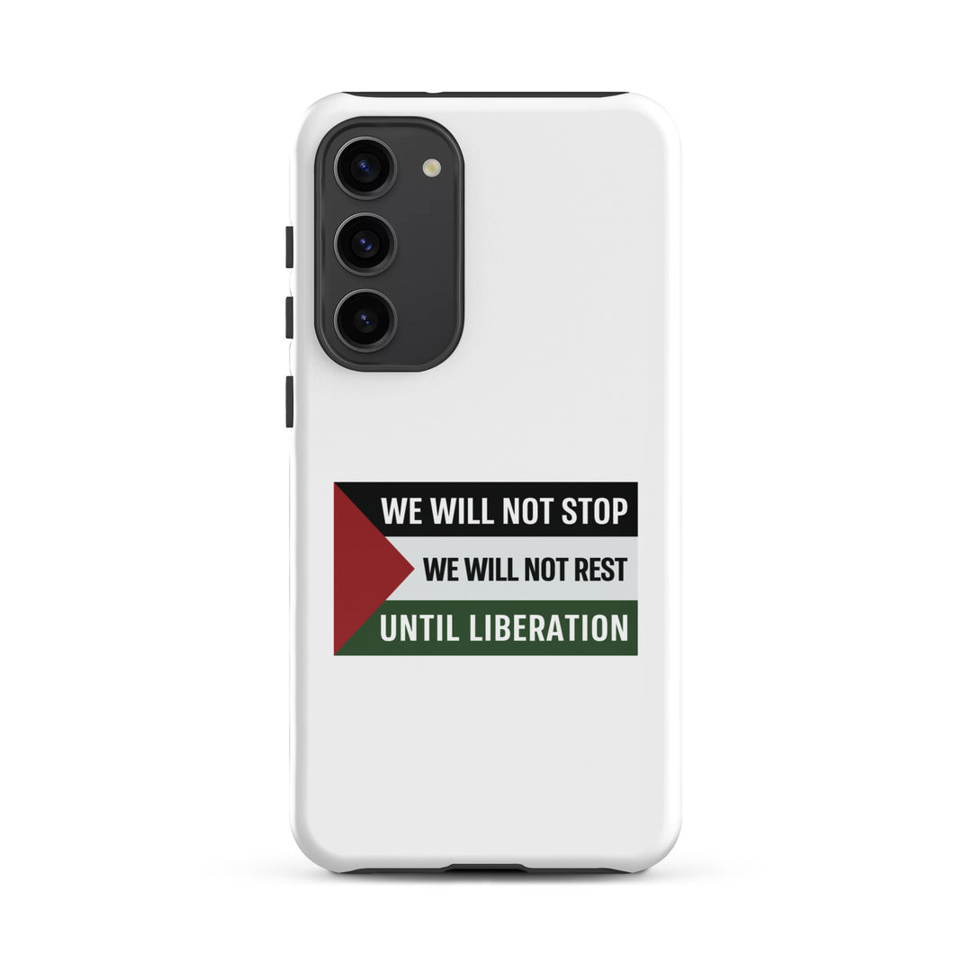 Tough case for Samsung® - We Will Not Stop, Samsung Glossy Samsung Galaxy S23 Plus