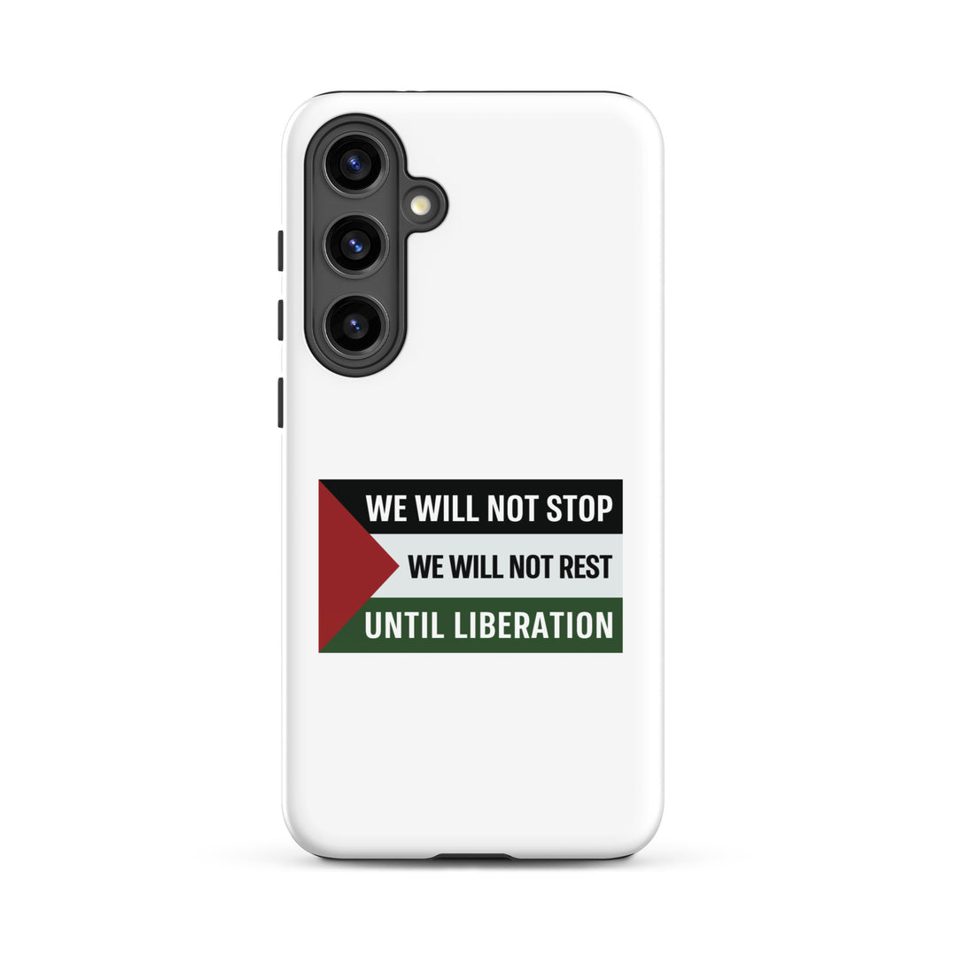 Tough case for Samsung® - We Will Not Stop, Samsung Glossy Samsung Galaxy S24 Plus