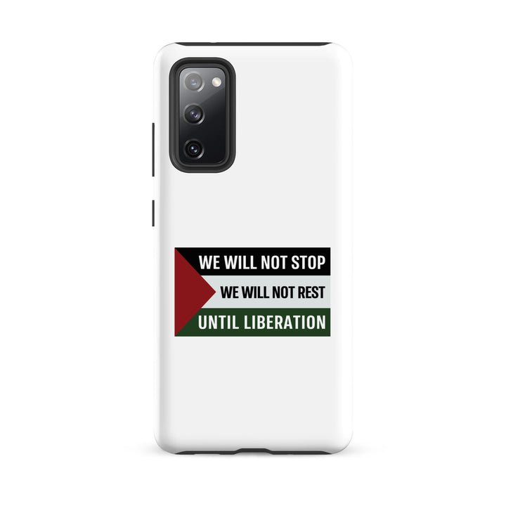 Tough case for Samsung® - We Will Not Stop, Samsung Matte Samsung Galaxy S20 Fe