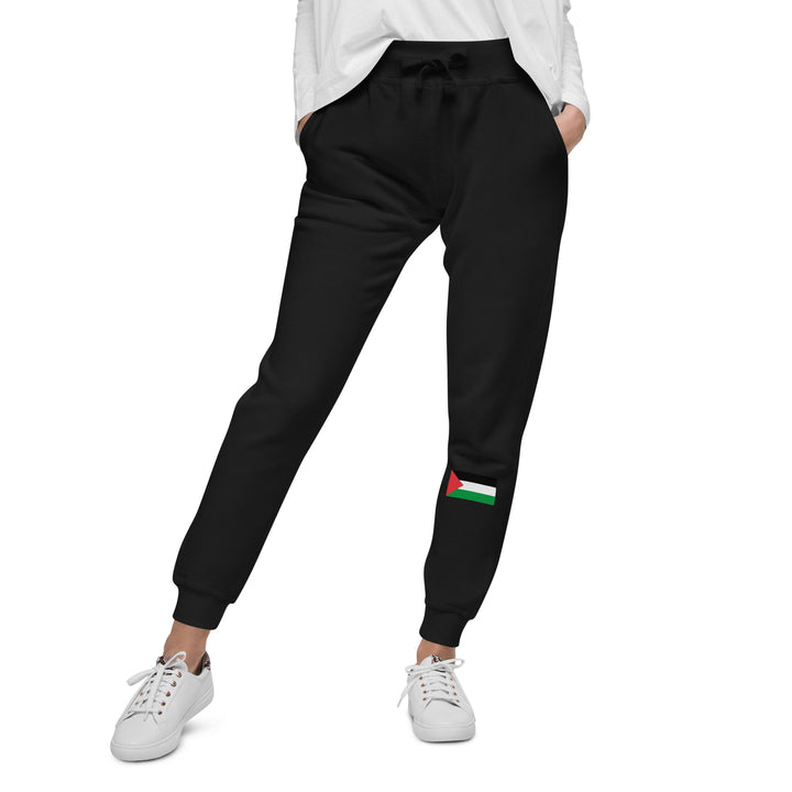 Men fleece sweatpants | Palestine Flag