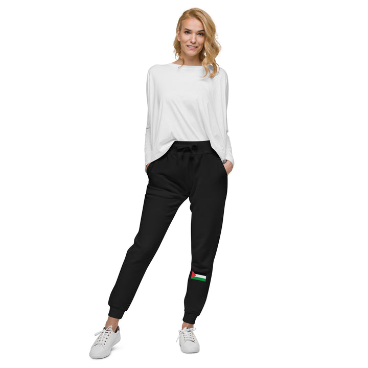 Women fleece sweatpants | Palestine Flag