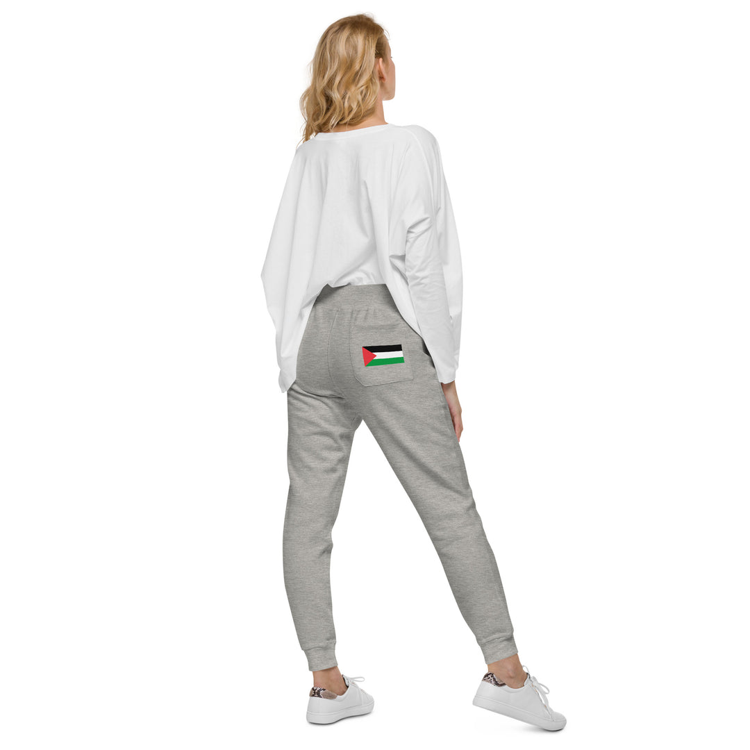 Women fleece sweatpants | Palestine Flag