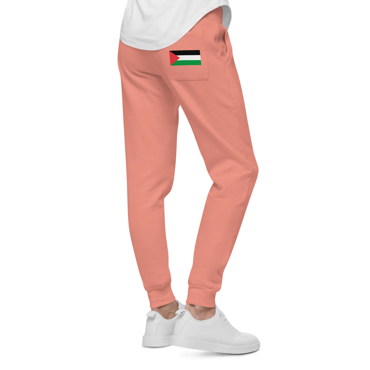 Men fleece sweatpants | Palestine Flag