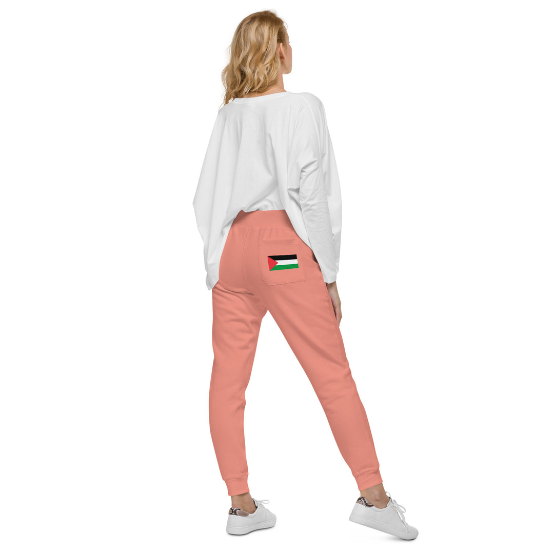 Women fleece sweatpants | Palestine Flag