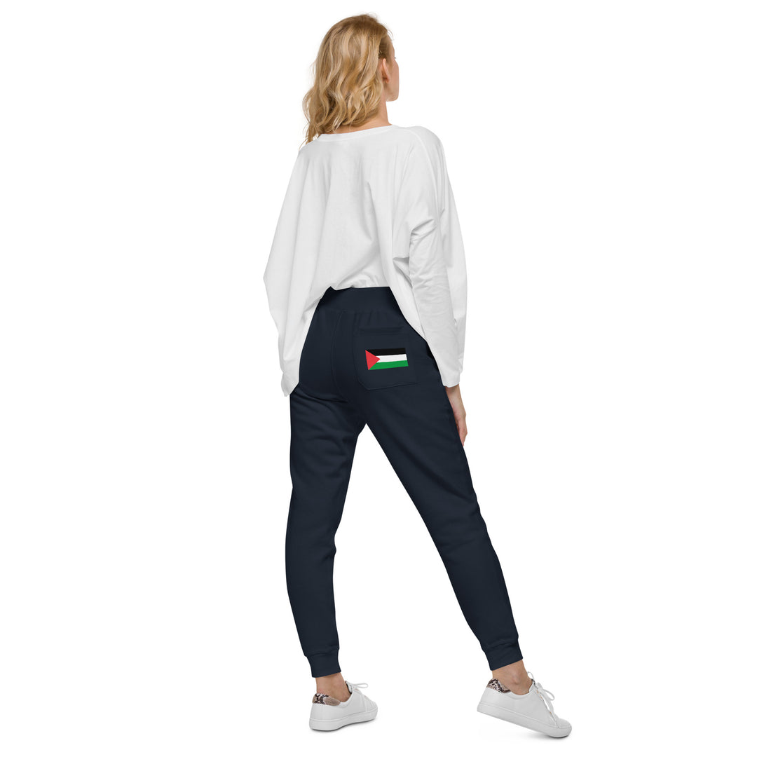 Women fleece sweatpants | Palestine Flag