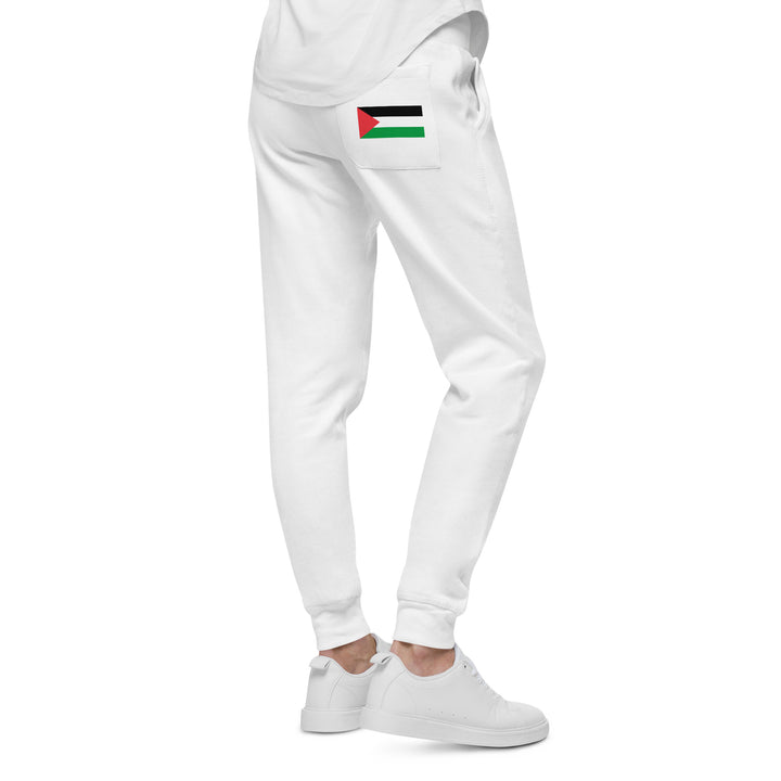 Men fleece sweatpants | Palestine Flag