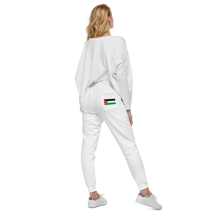 Women fleece sweatpants | Palestine Flag