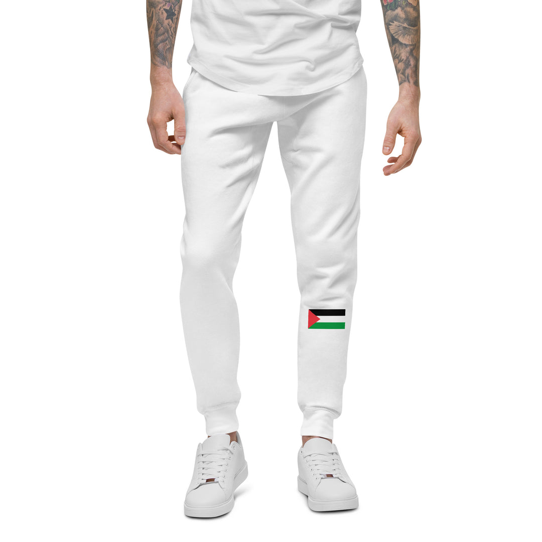 Men fleece sweatpants | Palestine Flag