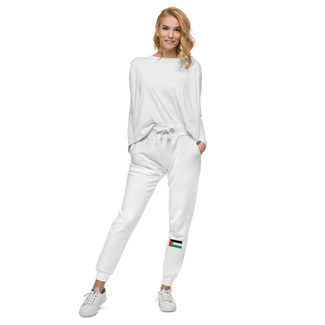 Women fleece sweatpants | Palestine Flag