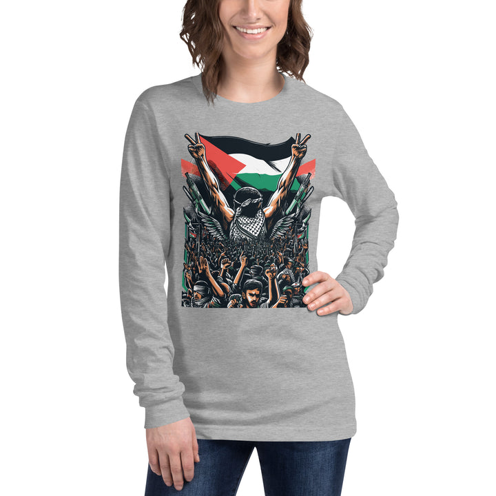 Women Long Sleeve Tee | Art by Moh