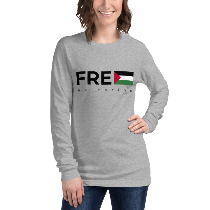 Women Long Sleeve Tee | Free Palestine