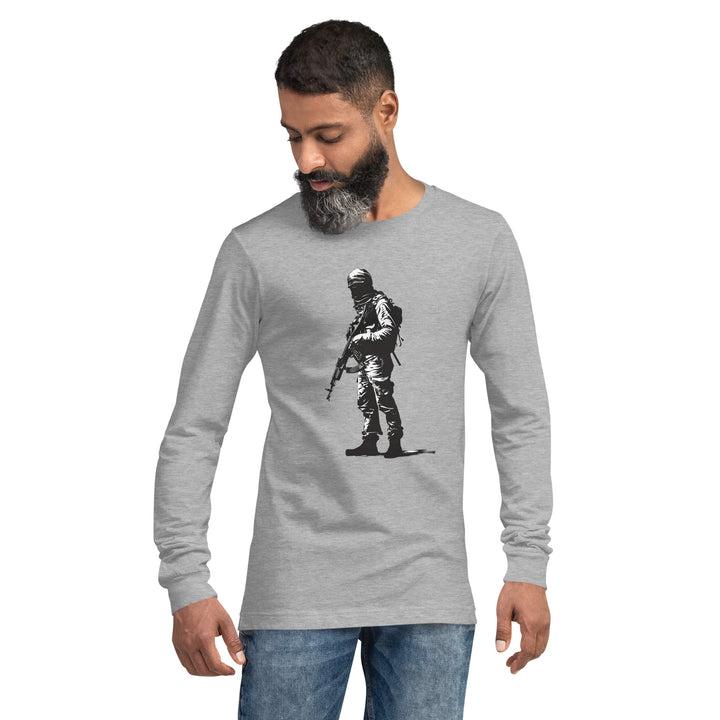 Men Long Sleeve Tee | The Fighter