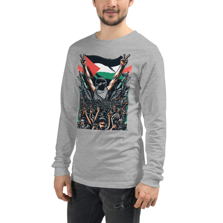 Men Long Sleeve Tee | Art by Moh