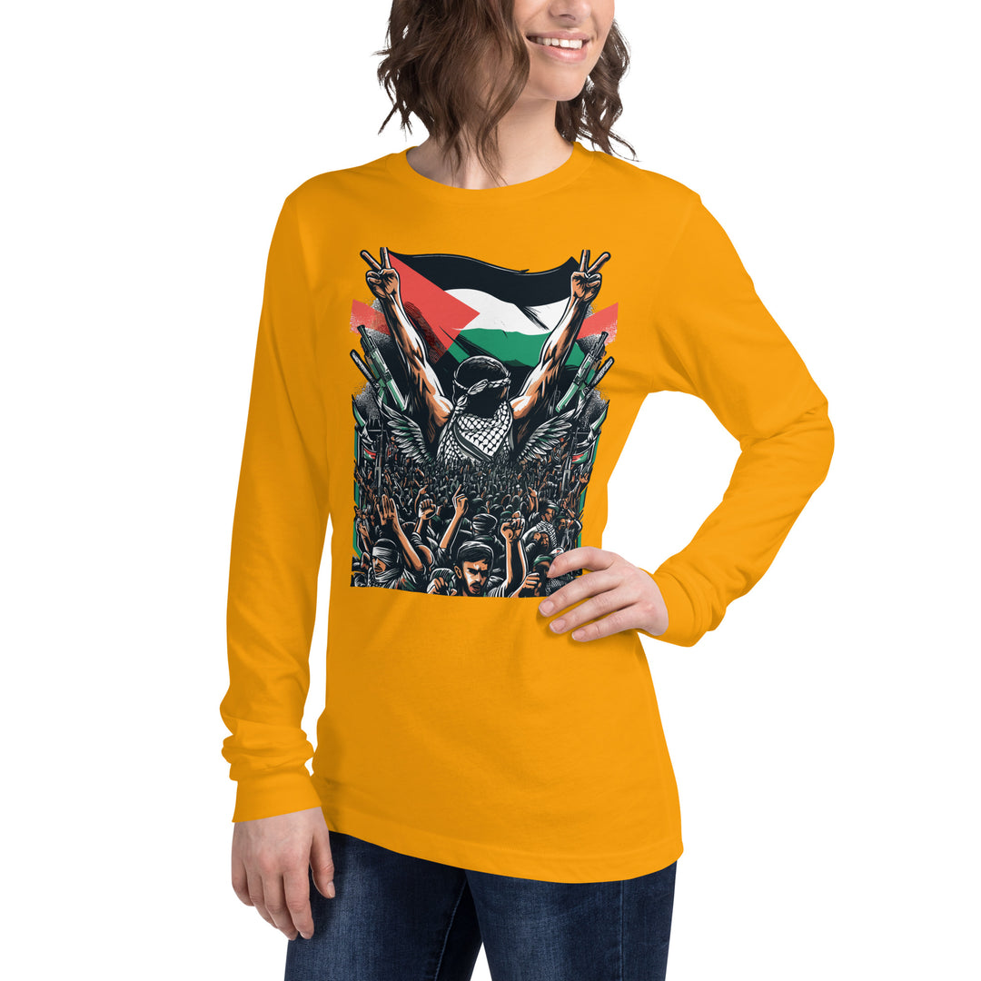 Women Long Sleeve Tee | Art by Moh