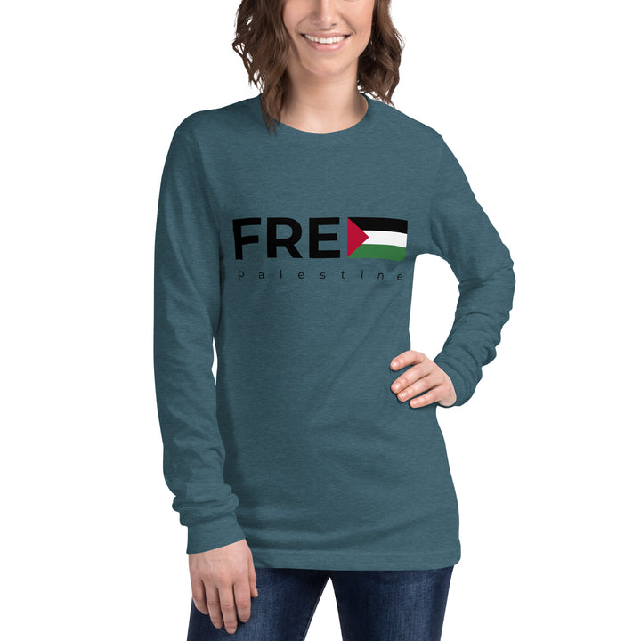 Women Long Sleeve Tee | Free Palestine