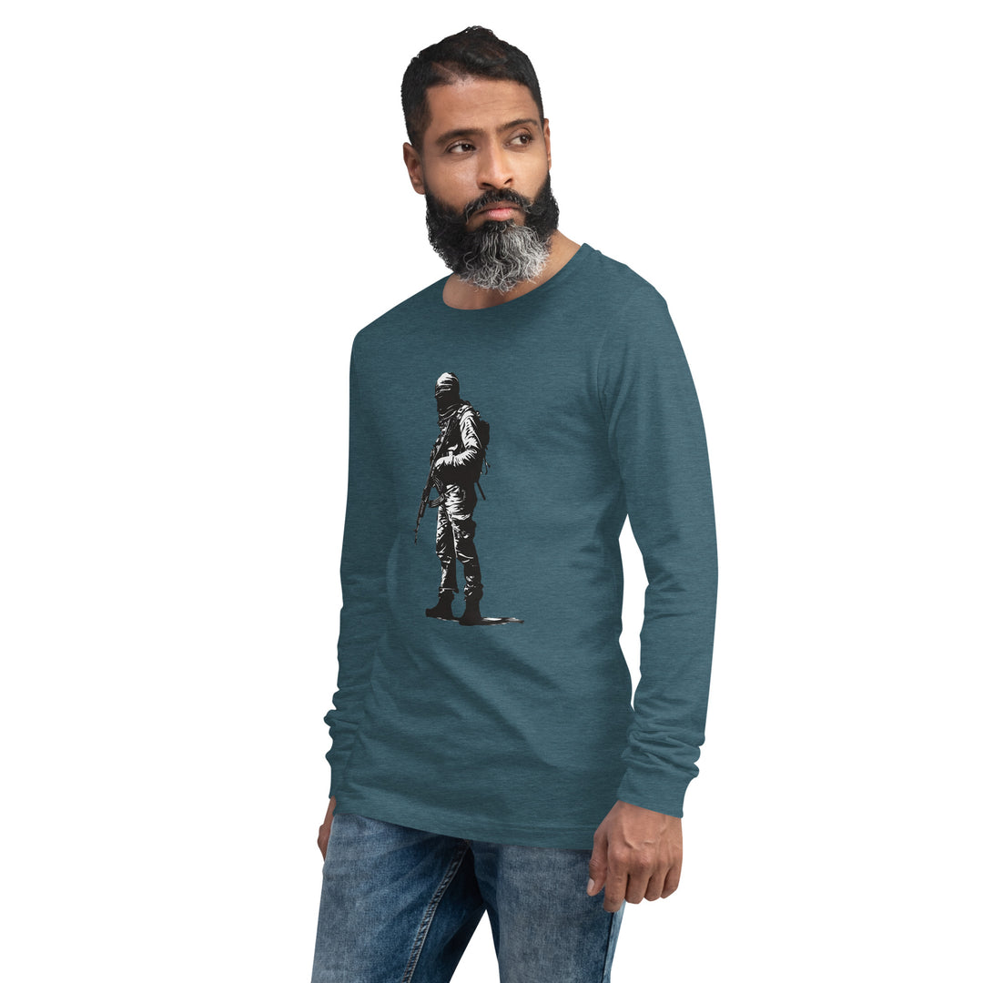 Men Long Sleeve Tee | The Fighter