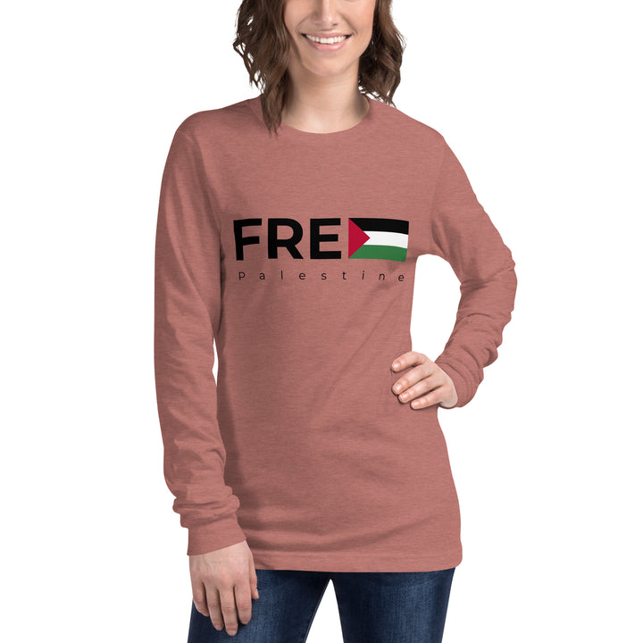 Women Long Sleeve Tee | Free Palestine