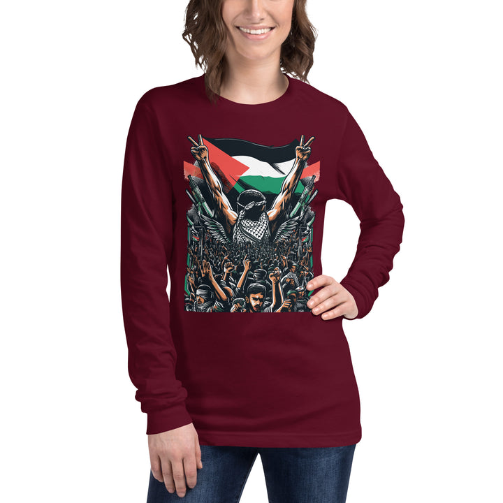 Women Long Sleeve Tee | Art by Moh