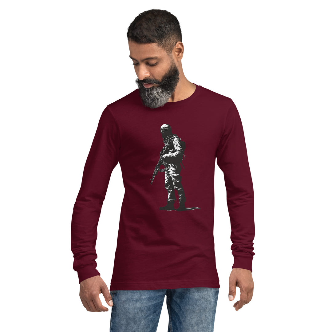 Men Long Sleeve Tee | The Fighter