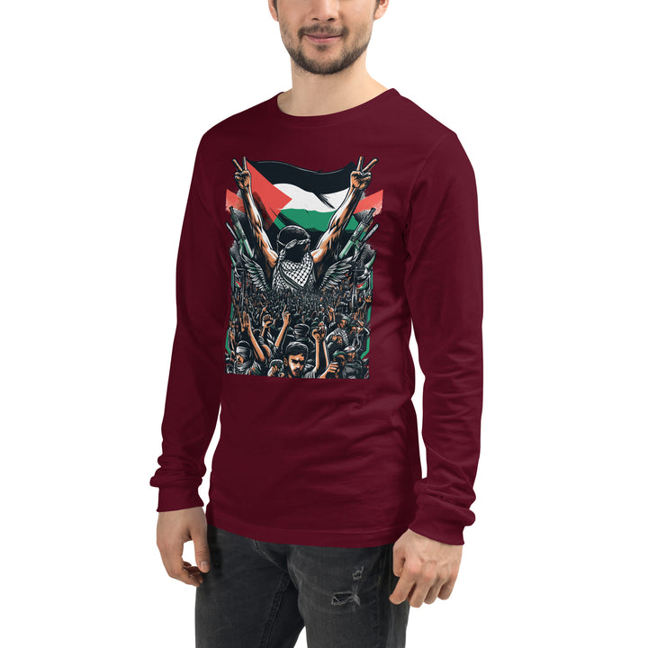 Men Long Sleeve Tee | Art by Moh