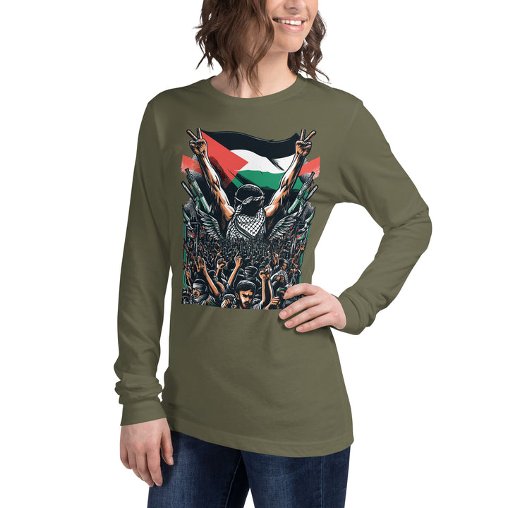 Women Long Sleeve Tee | Art by Moh