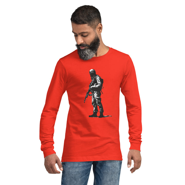 Men Long Sleeve Tee | The Fighter