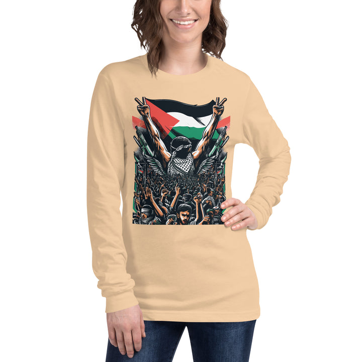 Women Long Sleeve Tee | Art by Moh