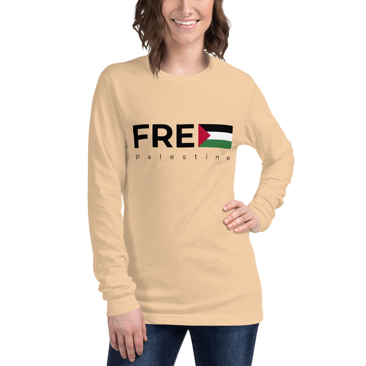 Women Long Sleeve Tee | Free Palestine