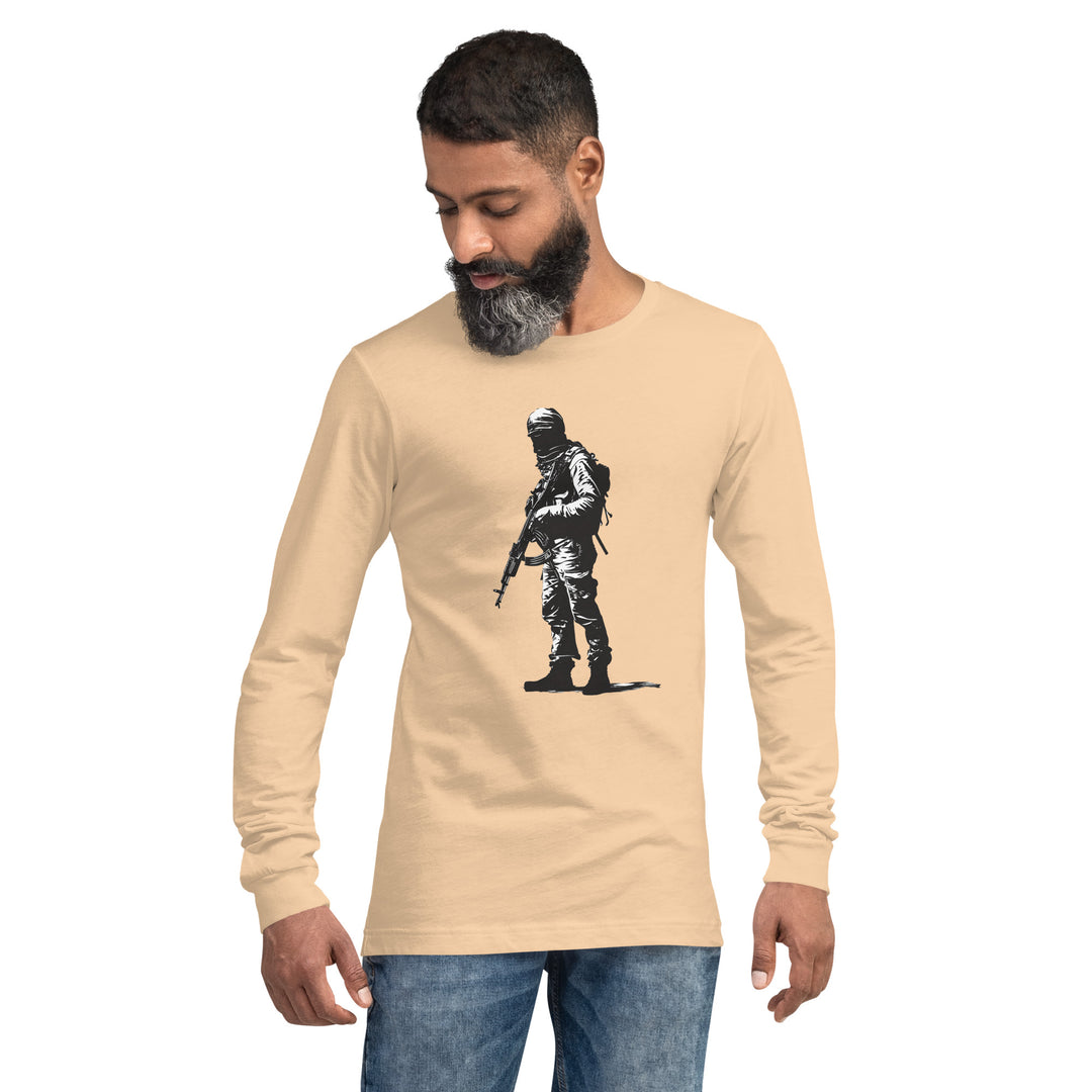 Men Long Sleeve Tee | The Fighter